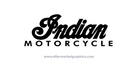 Indian Motorcycles Decals - Pair (2 pieces)